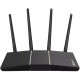 Роутер беспроводной Asus RT-AX57 AX3000 10/100/1000BASE-TX черный