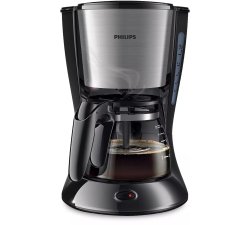 Кофеварка капельная Philips HD7435/20 700Вт серебристый/черный