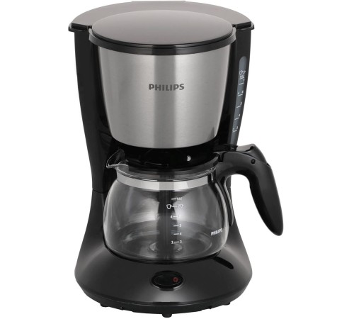 Кофеварка капельная Philips HD7435/20 700Вт серебристый/черный