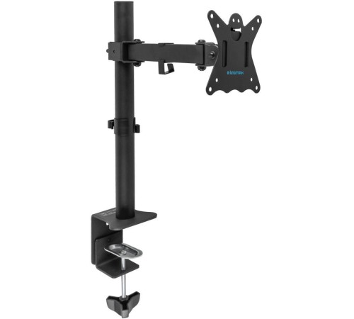 Кронштейн для мониторов Kromax CASPER-506 черный 10"-34" макс.10кг настольный поворот и наклон