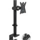 Кронштейн для мониторов Kromax CASPER-505 черный 10"-34" макс.10кг настольный поворот и наклон
