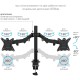 Кронштейн для мониторов Kromax CASPER-508 черный 10"-32" макс.10кг настольный поворот и наклон