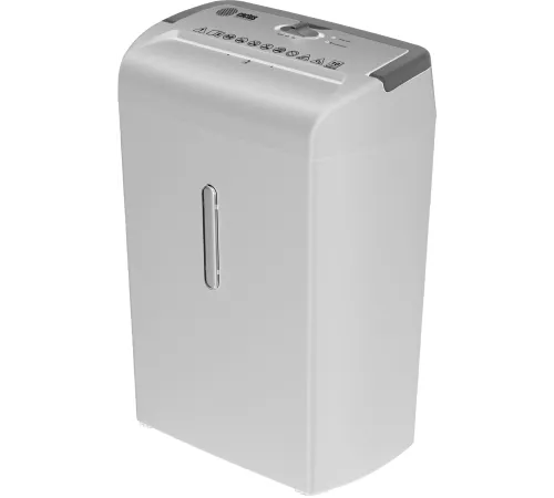 Шредер Cactus CS-SH-C5 белый (секр.P-4) фрагменты 10лист. 21лтр. скрепки скобы пл.карты