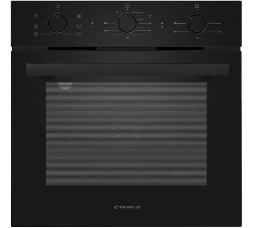Духовой шкаф Электрический Maunfeld AEOF6060B2 черный