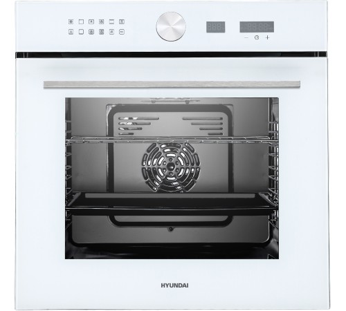 Духовой шкаф Электрический Hyundai HEO 6745 BG черное стекло