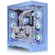 Корпус Thermaltake CTE E600MX Hydrangea Blue без БП E-ATX 3x140mm 2xUSB3.0 1xUSB3.1 audio bott PSU
