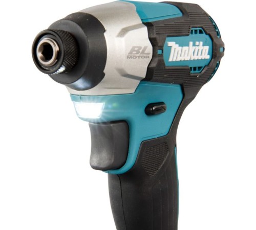 Дрель-шуруповерт Makita DTD157Z без АКБ и ЗУ аккум. патрон:квад.1/4" (DTD157Z)