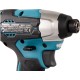 Дрель-шуруповерт Makita DTD157Z без АКБ и ЗУ аккум. патрон:квад.1/4" (DTD157Z)