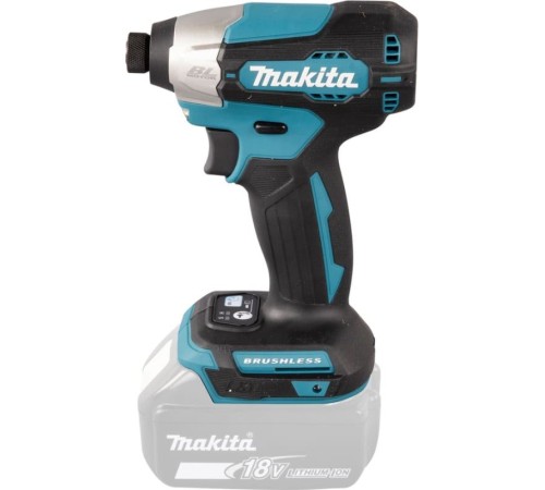 Дрель-шуруповерт Makita DTD157Z без АКБ и ЗУ аккум. патрон:квад.1/4" (DTD157Z)