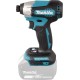 Дрель-шуруповерт Makita DTD157Z без АКБ и ЗУ аккум. патрон:квад.1/4" (DTD157Z)