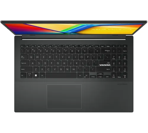 Ноутбук Asus Vivobook Go 15 E1504GA-BQ561 N100 8Gb eMMC256Gb Intel UHD Graphics 15.6" IPS FHD (1920x1080) noOS black WiFi BT Cam (90NB0ZT2-M00Y00)