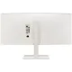 Монитор LG 38" UltraWide 38WR85QC-W белый IPS LED 21:9 HDMI матовая 1000:1 400cd 178гр/178гр 3840x1600 DP USB 8.32кг
