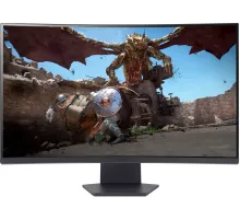 Монитор LG 31.5" 32GS60QC-B черный VA LED 5ms 16:9 HDMI матовая HAS Piv 3000:1 350cd 178гр/178гр 2560x1440 DP WQ 7.2кг