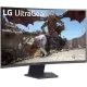 Монитор LG 31.5" 32GS60QC-B черный VA LED 5ms 16:9 HDMI матовая HAS Piv 3000:1 350cd 178гр/178гр 2560x1440 DP WQ 7.2кг