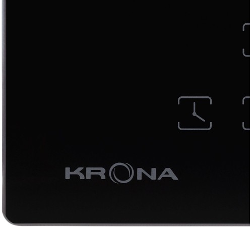 Индукционная варочная поверхность Krona Erde 30 BL 2BFTS черный Индукционная варочная поверхность Krona Erde 30 BL 2BFTS черный