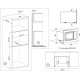 Микроволновая печь Krona Raum 60 WH 20л. 700Вт белый (встраиваемая)
