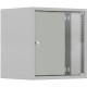 Шкаф коммутационный NTSS Lime (NTSS-WL12U5560GS) настенный 12U 550x600мм пер.дв.стекл несъемн.бок.пан. 30кг серый 110град. IP20 сталь