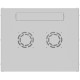 Шкаф коммутационный NTSS Lime (NTSS-WL12U5560GS) настенный 12U 550x600мм пер.дв.стекл несъемн.бок.пан. 30кг серый 110град. IP20 сталь