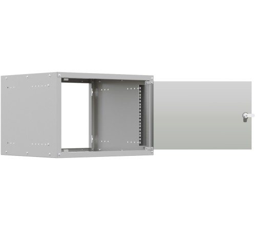 Шкаф коммутационный NTSS Lime (NTSS-WL6U5560GS) настенный 6U 550x600мм пер.дв.стекл несъемн.бок.пан. 30кг серый 110град. IP20 сталь Шкаф коммутационный NTSS Lime (NTSS-WL6U5560GS) настенный 6U 550x600мм пер.дв.стекл несъемн.бок.пан. 30кг серый 110град. IP20 сталь