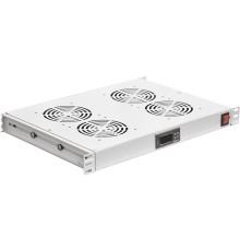 Модуль вентиляторный NTSS (NTSS-FAN4/19T) 4 вент. с термостатом с контроллером серый (упак.:1шт)