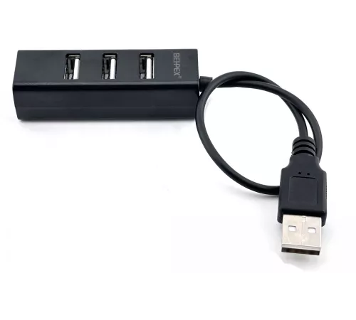 Разветвитель USB 2.0 BPH-1906 4порт. черный