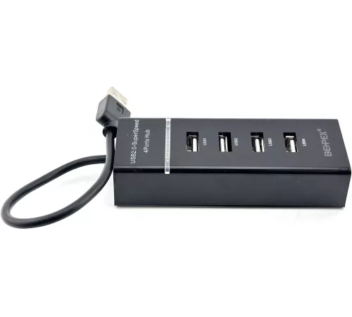 Разветвитель USB 2.0 BPH-920 4порт. черный
