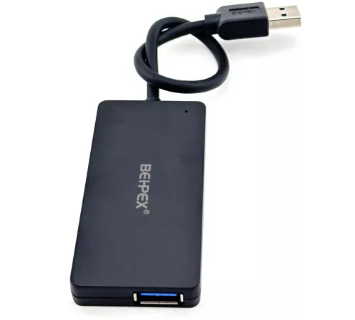 Разветвитель USB 3.0 BPH-3013 4порт. черный