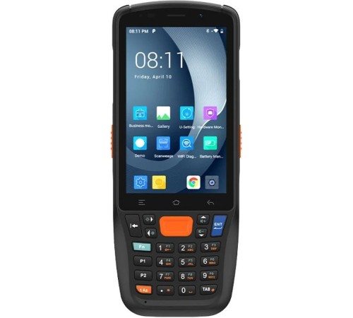 Терминал сбора данных Urovo CT48 / CT48-SU3S12E4031 / Android 12 / 2.0 GHz / 8xCore / MTK8768 / RAM 4 GB / ROM 32 GB / Urovo SE2030 / 2D Imager / 4.0" / 480 x 800 / 2G / 4G (LTE) / Bluetooth / GPS / GSM / Wi-Fi / 5000 mAh (CT48-SU3S12E4031)
