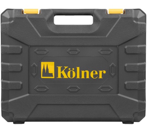 Перфоратор, 1050Вт, патрон SDS-PLUS, диаметр сверления 30мм, KOLNER KRH 1050С, 3 режима, энергия удара 5,5Дж, число оборотов на холостом ходу 800об/мин, число ударов 4200уд/мин, кабель 2м, глубинометр (набор оснастки, кейс)