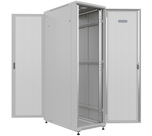 Шкаф серверный NTSS Премиум (NTSS-R22U60100PD/PD) напольный 22U 600x1000мм пер.дв.перфор. задн.дв.перфор. 900кг серый IP20 сталь Шкаф серверный NTSS Премиум (NTSS-R22U60100PD/PD) напольный 22U 600x1000мм пер.дв.перфор. задн.дв.перфор. 900кг серый IP20 сталь