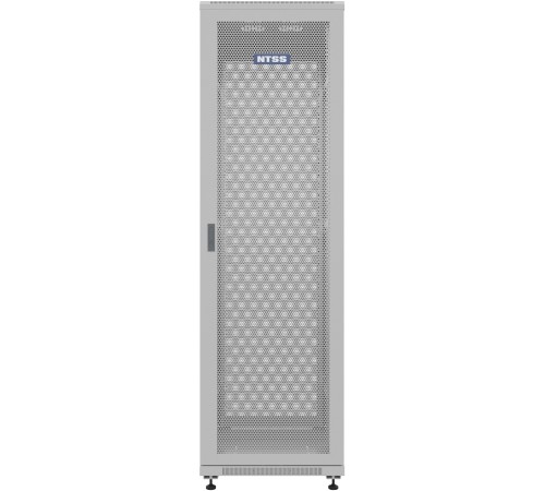 Шкаф серверный NTSS Премиум (NTSS-R42U6080PD/PD) напольный 42U 600x800мм пер.дв.перфор. задн.дв.перфор. 900кг серый IP20 сталь