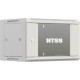 Шкаф коммутационный NTSS Премиум (NTSS-W6U6045GS-2) настенный 6U 600x450мм пер.дв.стекл 60кг серый IP20 сталь