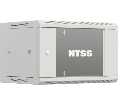 Шкаф коммутационный NTSS Премиум (NTSS-W15U6060GS) настенный 15U 600x600мм пер.дв.стекл 60кг серый IP20 сталь Шкаф коммутационный NTSS Премиум (NTSS-W15U6060GS) настенный 15U 600x600мм пер.дв.стекл 60кг серый IP20 сталь