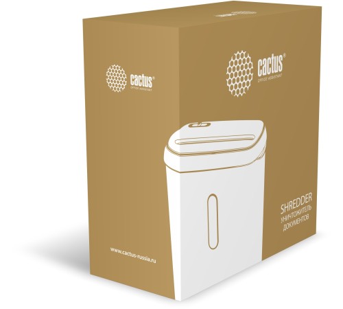 Шредер Cactus CS-SH-A1 (секр.Р-2)/ленты/6лист./8лтр.