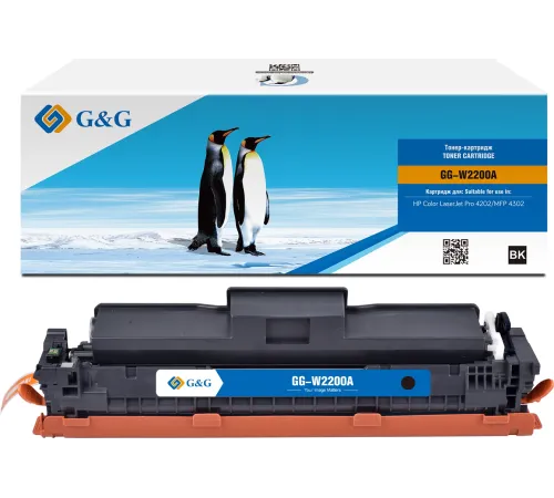 Картридж лазерный G&G GG-W2200A W2200A черный (2000стр.) для HP CLJ Pro 4202/MFP 4302 Картридж лазерный G&G GG-W2200A W2200A черный (2000стр.) для HP CLJ Pro 4202/MFP 4302