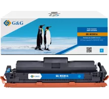 Картридж лазерный G&G GG-W2201A W2201A голубой (1800стр.) для HP CLJ Pro 4202/MFP 4302