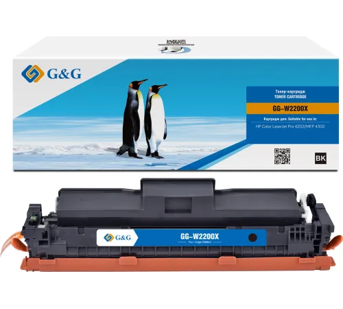 Картридж лазерный G&G GG-W2200X W2200X черный (7500стр.) для HP CLJ Pro 4202/MFP 4302