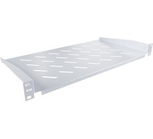 Полка стационарная NTSS NTSS-FF-250 1U нагр.:20кг. 19" 250мм серый (упак.:1шт)