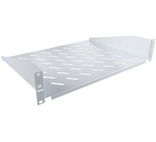 Полка стационарная NTSS NTSS-FF-350 1U нагр.:20кг. 19" 350мм серый (упак.:1шт)