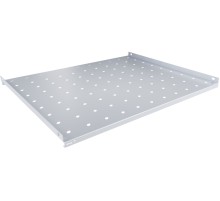 Полка стационарная NTSS NTSS-FSW-600 1U нагр.:20кг. 19" 600мм серый (упак.:1шт)