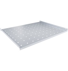Полка стационарная NTSS NTSS-FSW-600 1U нагр.:20кг. 19" 600мм серый (упак.:1шт)