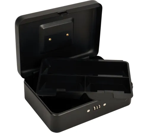 Ящик для денег Cactus CS-DCB-003 90x250x180 графитовый 1.2кг Ящик для денег Cactus CS-DCB-003 90x250x180 графитовый 1.2кг