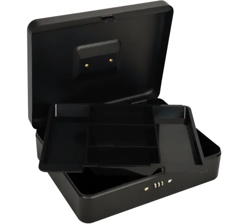Ящик для денег Cactus CS-DCB-004 90x300x240 графитовый 1.76кг