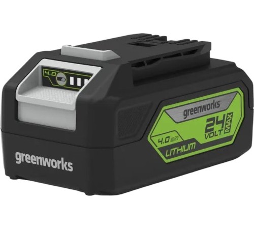 Greenworks Аккумулятор G24B4II, { 24v, li-ion, 4 А·ч, пиковый ток 55А } [2938407]