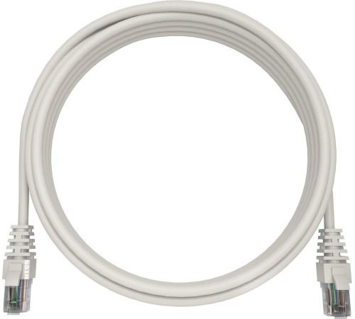 Патч-корд NTSS NTSS-PC-UTP-RJ45-5e-3.0-LSZH-WT NTSS-PC-UTP-RJ45-5E-3.0-LSZH UTP RJ-45 вил.-вилка RJ-45 кат.5E 3м белый LSZH (уп.:1шт) 26AWG