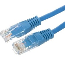 Патч-корд NTSS NTSS-PC-UTP-RJ45-5e-0.5-LSZH-BU NTSS-PC-UTP-RJ45-5E-0.5-LSZH-B UTP RJ-45 вил.-вилка RJ-45 кат.5E 0.5м синий LSZH (уп.:1шт) 26AWG