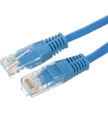 Патч-корд NTSS NTSS-PC-UTP-RJ45-5e-0.3-LSZH-BU NTSS-PC-UTP-RJ45-5E-0.3-LSZH-B UTP RJ-45 вил.-вилка RJ-45 кат.5E 0.3м синий LSZH (уп.:1шт) 26AWG