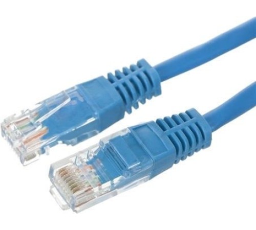 Патч-корд NTSS NTSS-PC-UTP-RJ45-5e-0.5-LSZH-BU NTSS-PC-UTP-RJ45-5E-0.5-LSZH-B UTP RJ-45 вил.-вилка RJ-45 кат.5E 0.5м синий LSZH (уп.:1шт) 26AWG