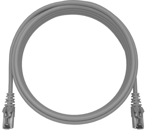 Патч-корд NTSS NTSS-PC-FTP-RJ45-5e-5.0-LSZH-GY NTSS-PC-FTP-RJ45-5E-5.0-LSZH FTP RJ-45 вил.-вилка RJ-45 кат.5E 5м серый LSZH (уп.:1шт) 26AWG