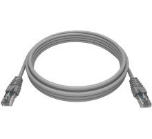 Патч-корд NTSS NTSS-PC-UTP-RJ45-6-3.0-LSZH-GY NTSS-PC-UTP-RJ45-6-3.0-LSZH-G UTP RJ-45 вил.-вилка RJ-45 кат.6 3м серый LSZH (уп.:1шт) 24AWG